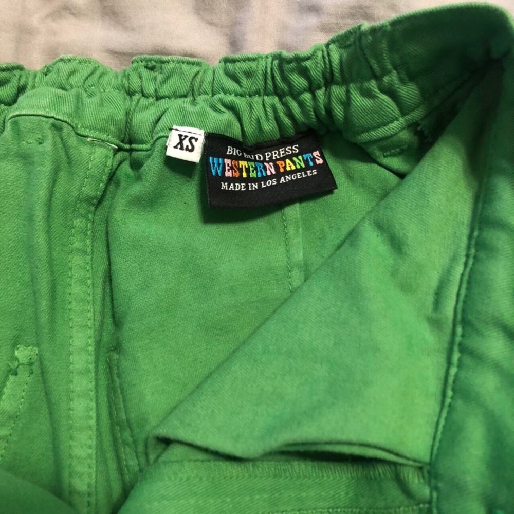 Big Bud Press Green Western Pants XS